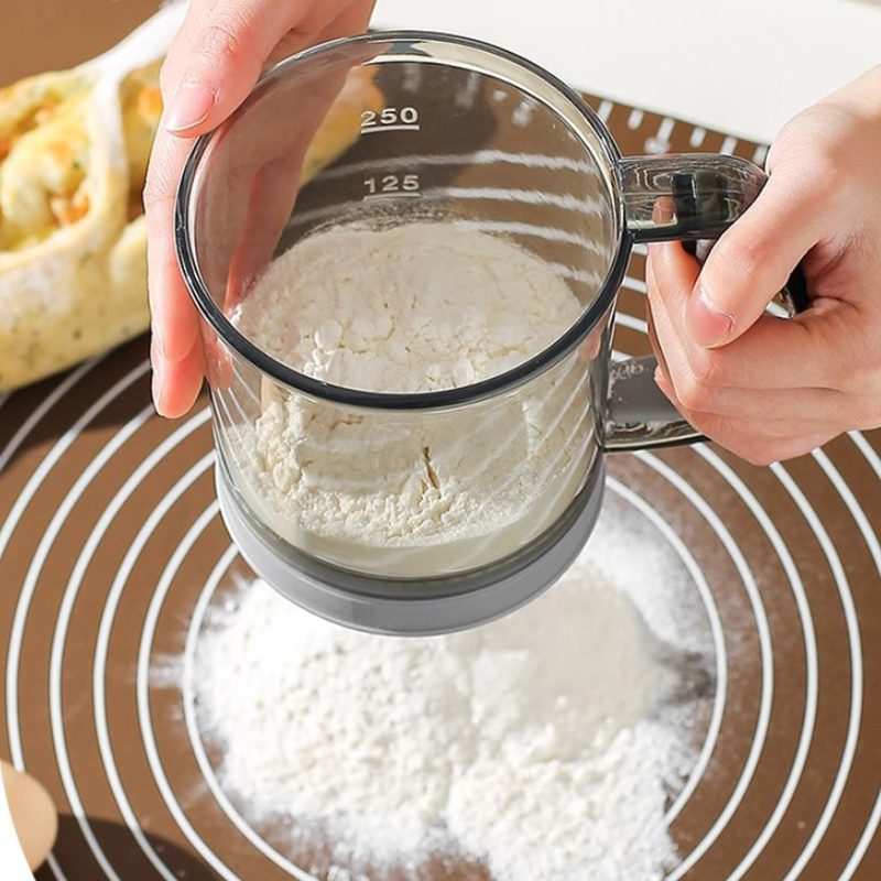 Kitchen Baking Rack - Peneira de farinha para cozinha, peneira