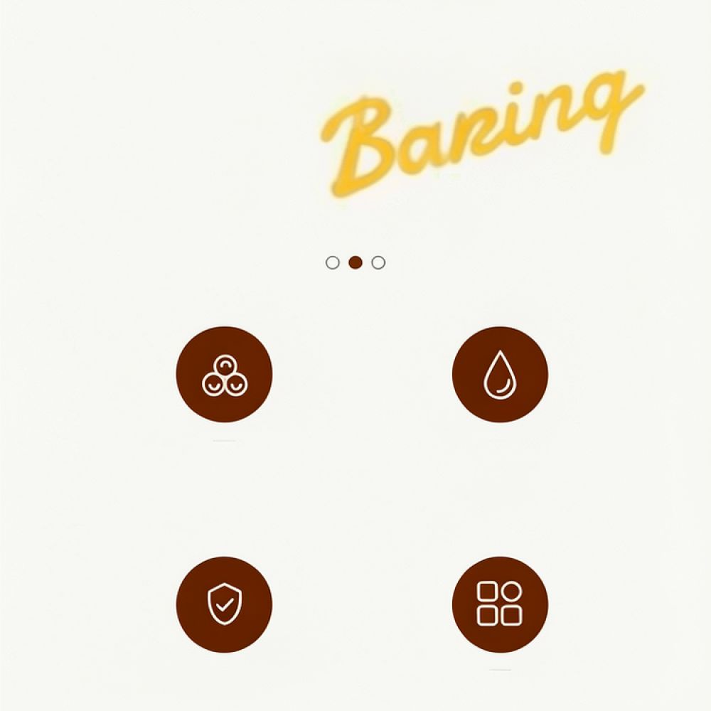Kitchen Roller Baking - Rolo de Massa para Confeitaria Doméstica,