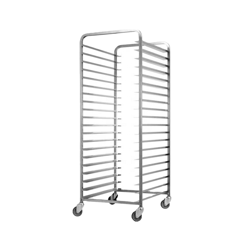 Kitchen Baking Cart - Carrinho de Refrigeração em Aço Inoxidável