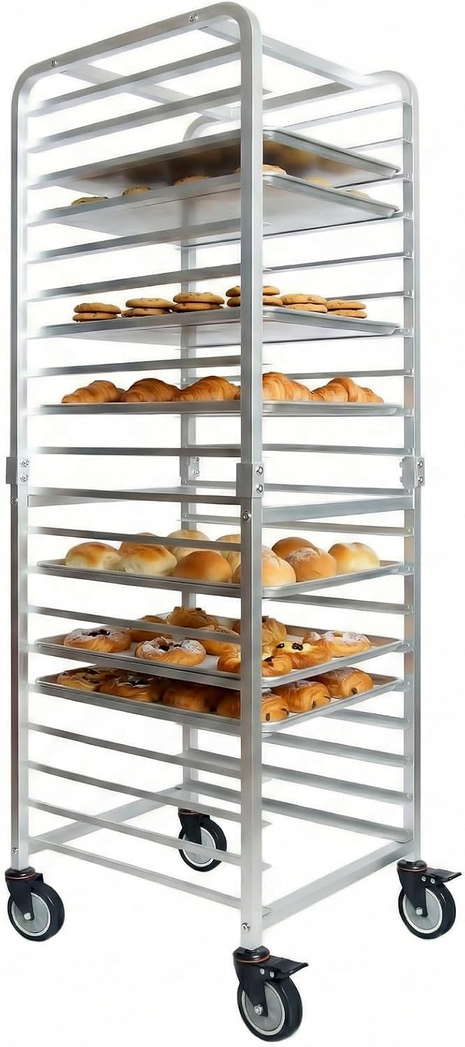 Kitchen Baking Rack - Carrinho de Resfriamento Móvel para Padaria