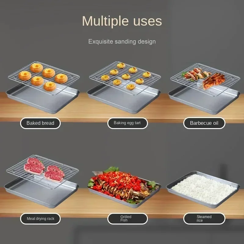 Bandeja de cozimento de aço in - Kitchen Baking Rack avaliação e preço