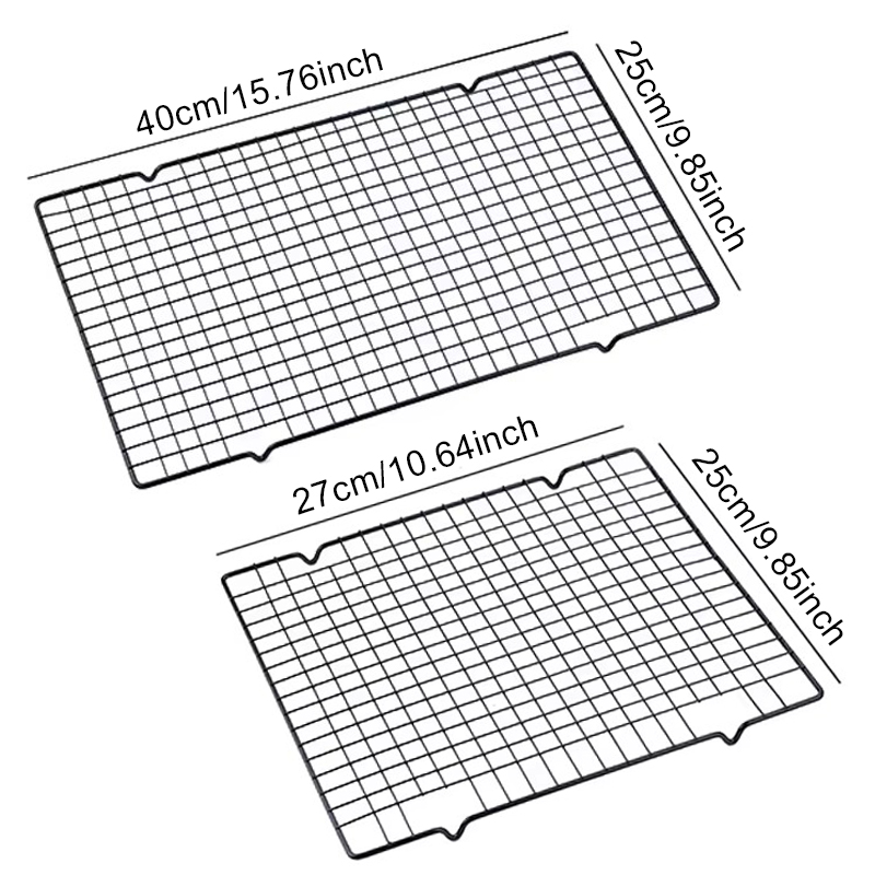 1/2 Peças Grelha de Resfriamen - Kitchen Baking Rack avaliação e preço