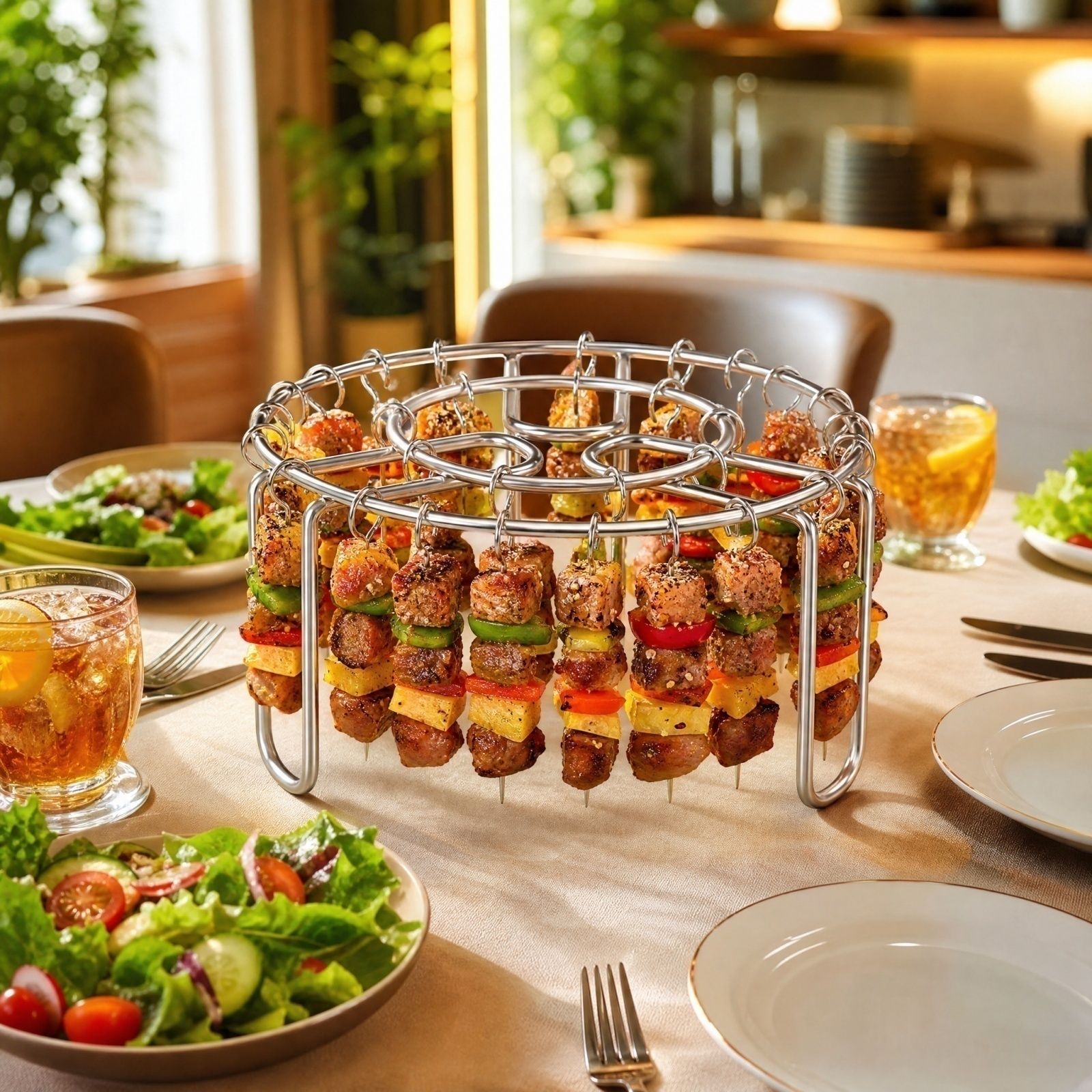 Suporte para Espetos de Fritad - Kitchen Baking Rack avaliação e preço