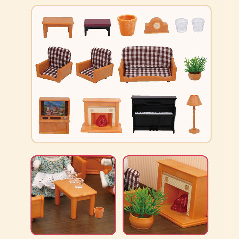 Casa de bonecas em miniatura c - Kitchen Uncle avaliação e preço