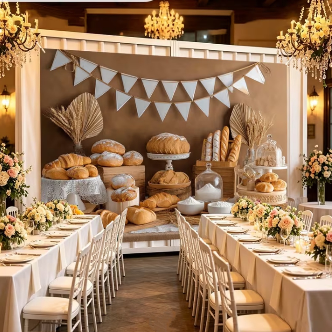 Banner de Decoração para Festa - Kitchen Baking Background avaliação e preço