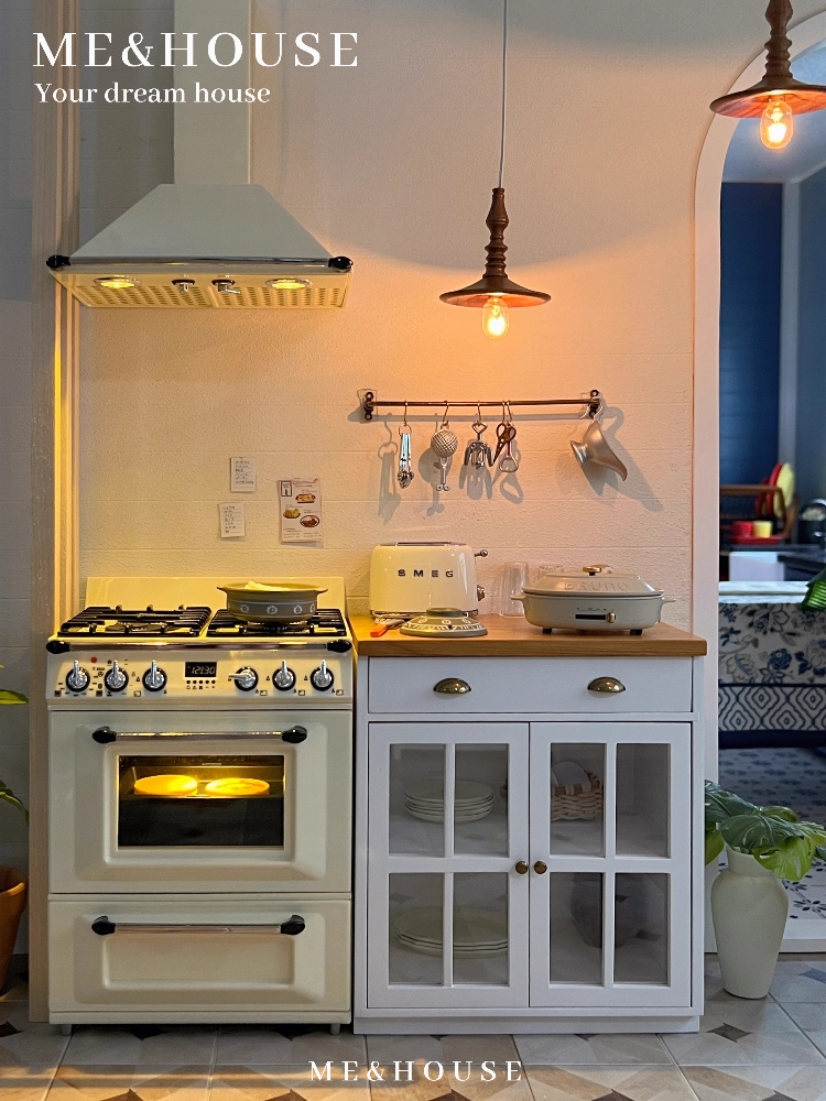 Fogão metálico para Doll House - Kitchen Uncle avaliação e preço