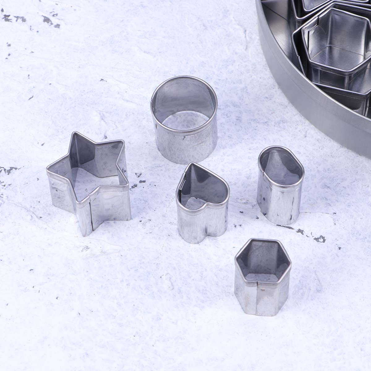 Conjunto de cortadores de bisc - Baking Kitchen Set avaliação e preço