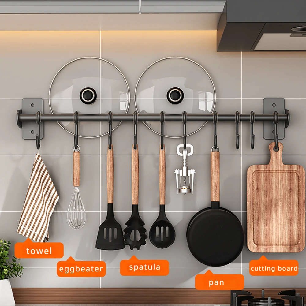 Rack de gancho de cozinha sem  - Kitchen Uncle avaliação e preço