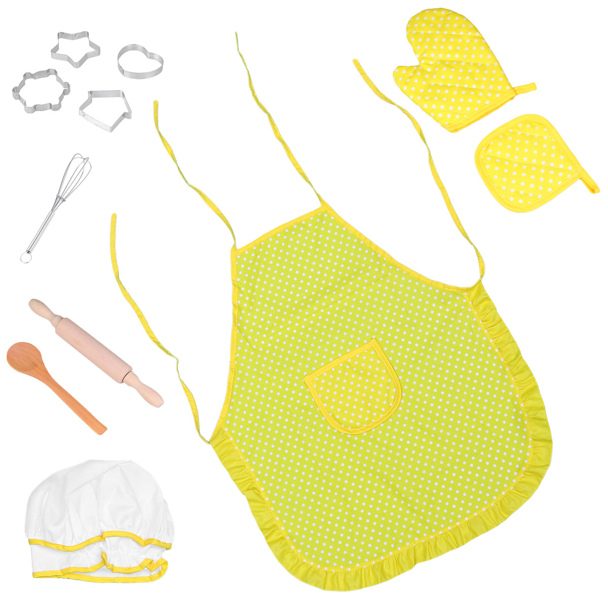 Conjunto de 11 aventais de coz - Kitchen Kids Baking Set avaliação e preço
