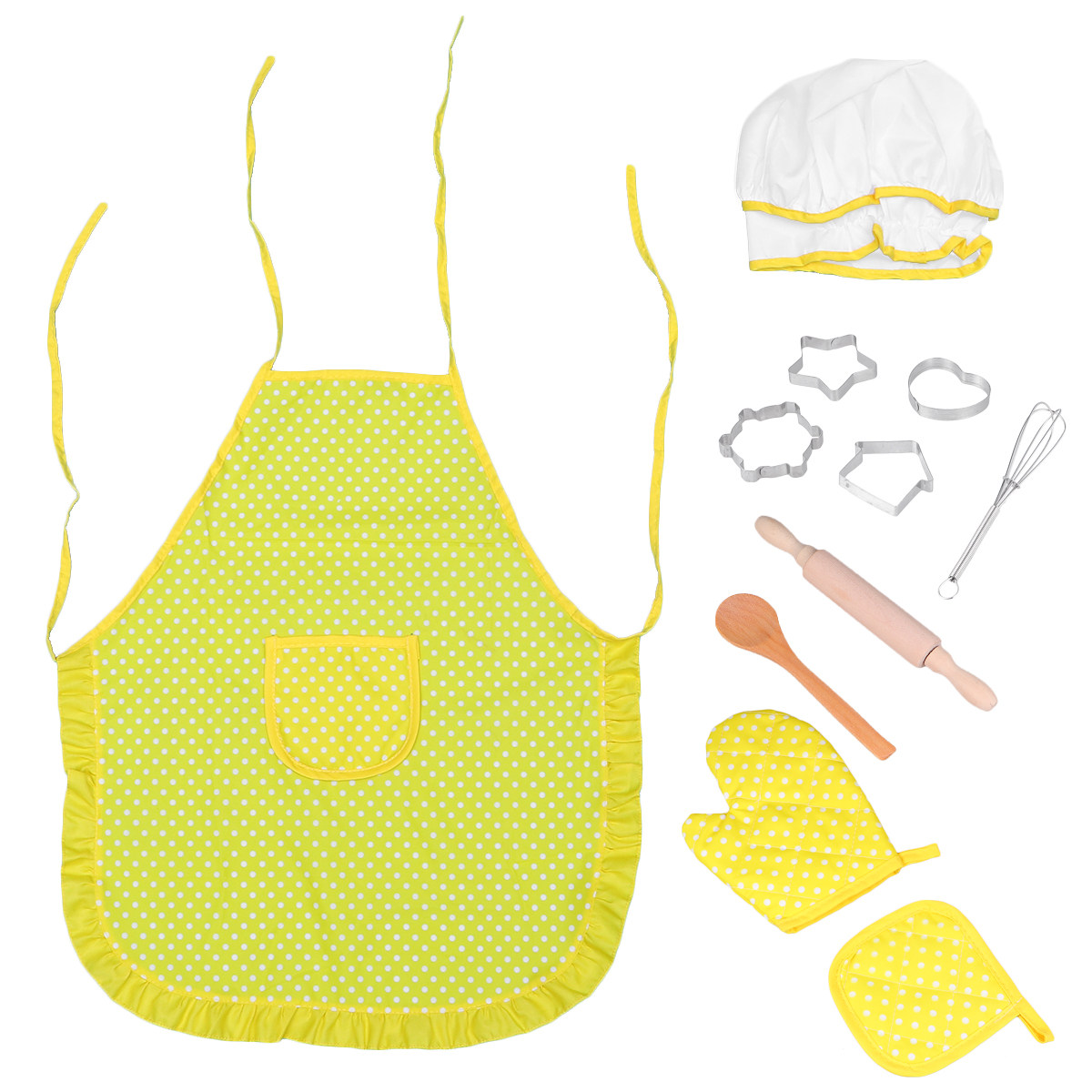 Conjunto de 11 aventais de coz - Kitchen Kids Baking Set avaliação e preço