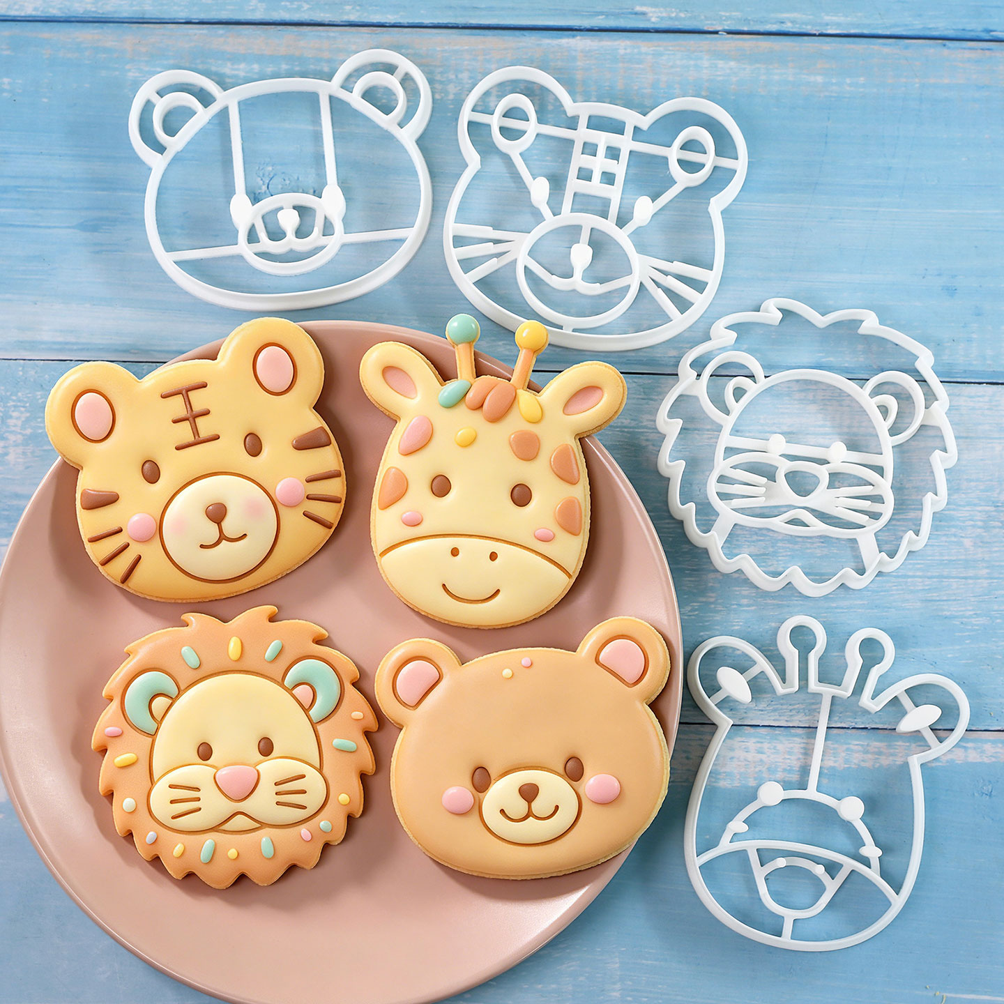 Conjunto de 4 Cortadores de Bi - Baking Kitchen Set avaliação e preço