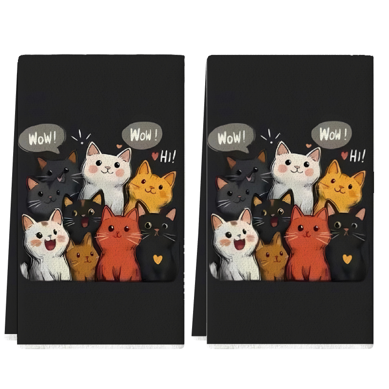 Conjunto de 2 Toalhas de Cozin - Kitchen Baking Background avaliação e preço