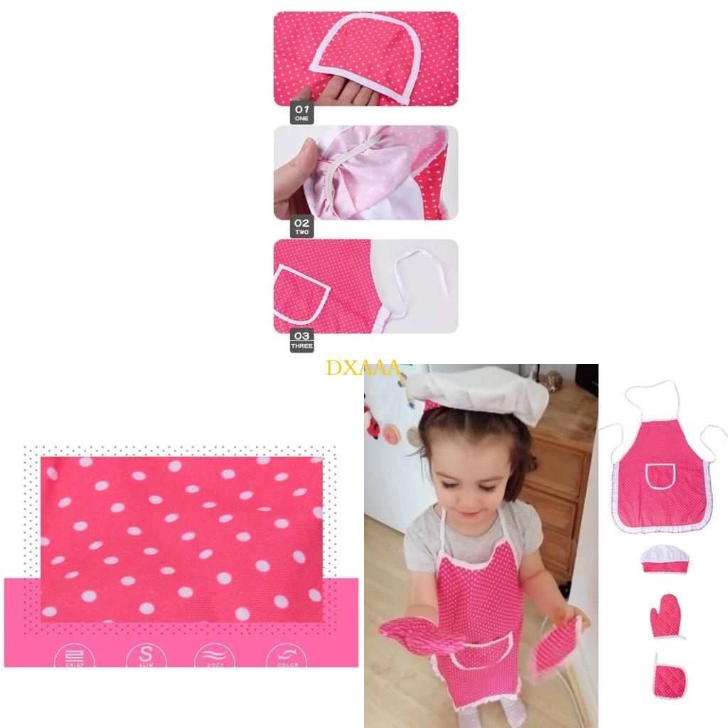 Conjunto figurinos chefs dxaa - Kitchen Kids Baking Set avaliação e preço