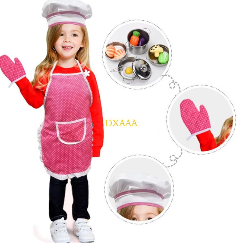 Conjunto figurinos chefs dxaa - Kitchen Kids Baking Set avaliação e preço