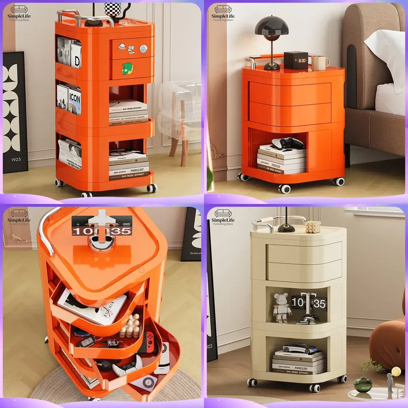 Carrinho de Cozinha com Rodas, - Kitchen Baking Cart avaliação e preço