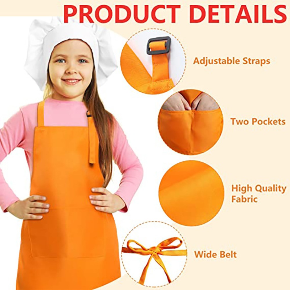 Avental Infantil com Bolso Fro - Kitchen Kids Baking Set avaliação e preço