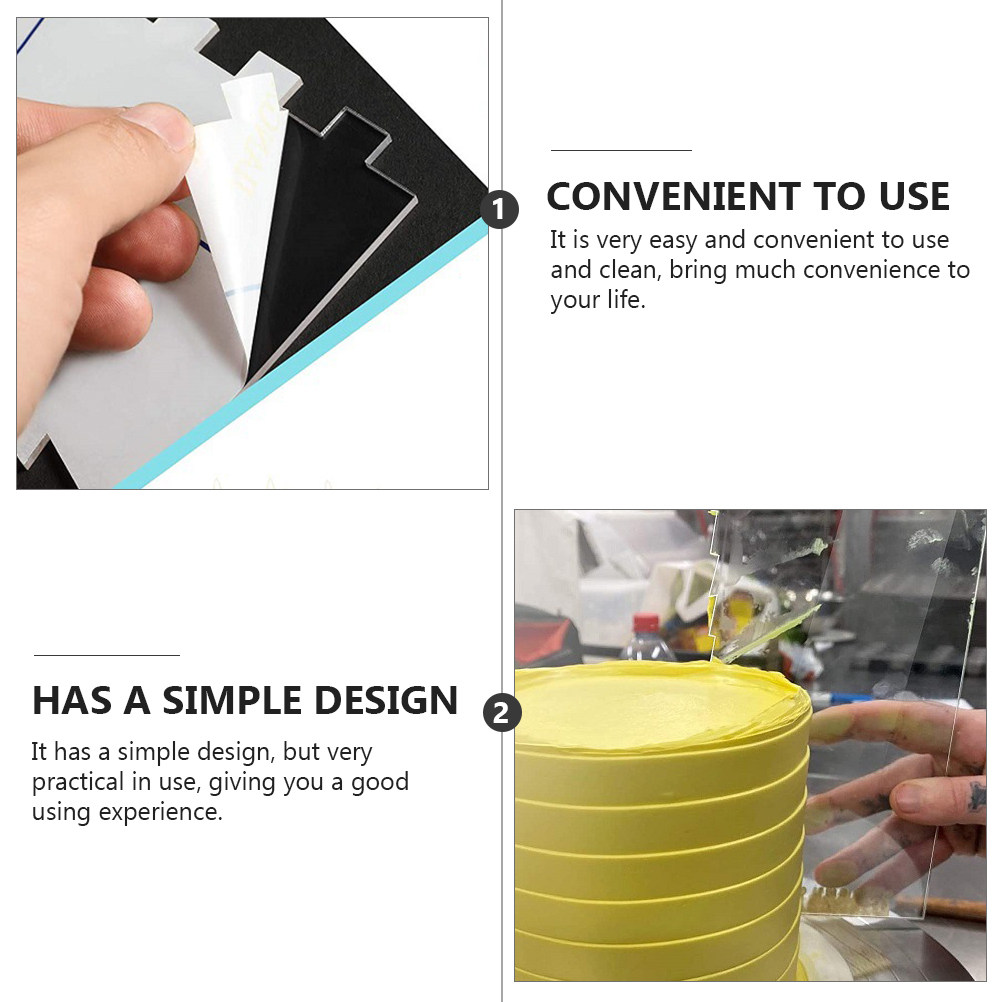 Kit de 6 Espátulas para Bolo,  - Baking Kitchen Set avaliação e preço