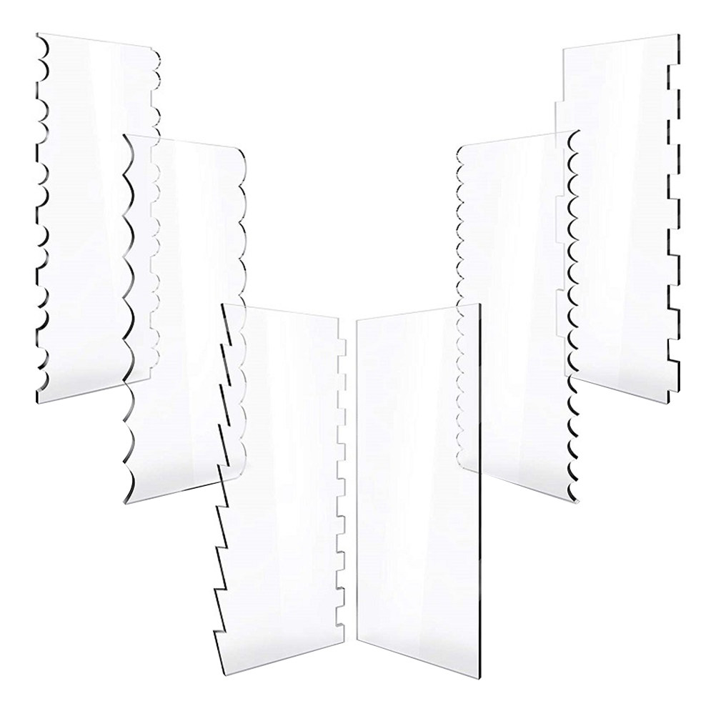 Kit de 6 Espátulas para Bolo,  - Baking Kitchen Set avaliação e preço