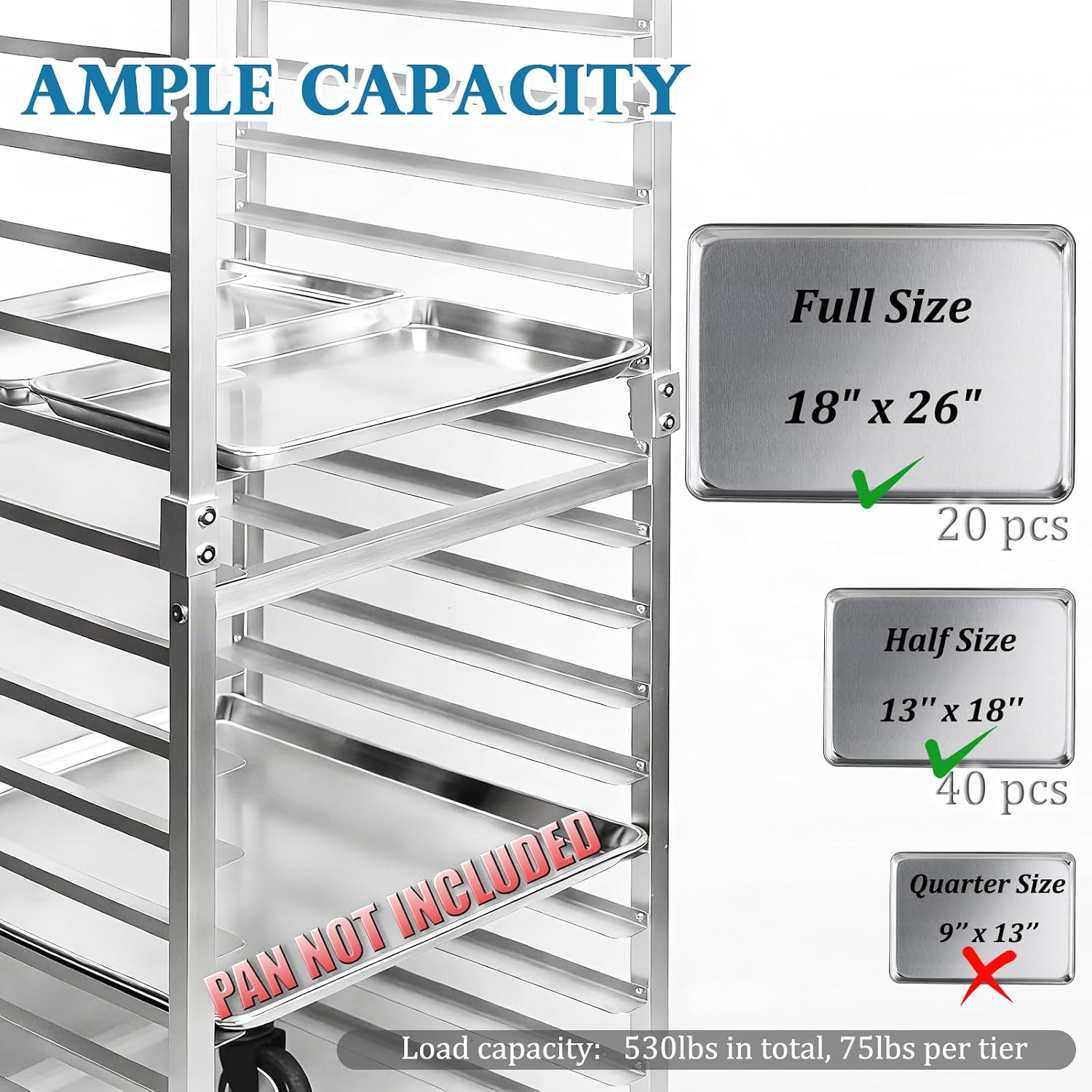Carrinho de Resfriamento Móvel - Kitchen Baking Rack avaliação e preço