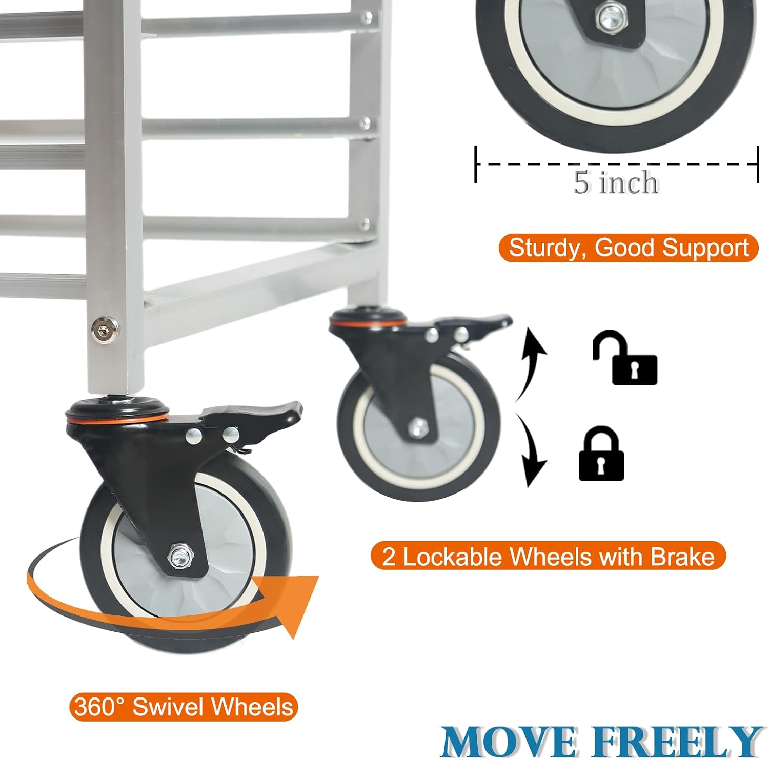 Carrinho de Resfriamento Móvel - Kitchen Baking Rack avaliação e preço