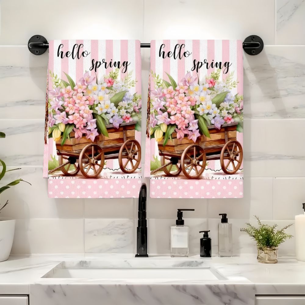Conjunto de 2 Toalhas de Cozin - Kitchen Baking Cart avaliação e preço