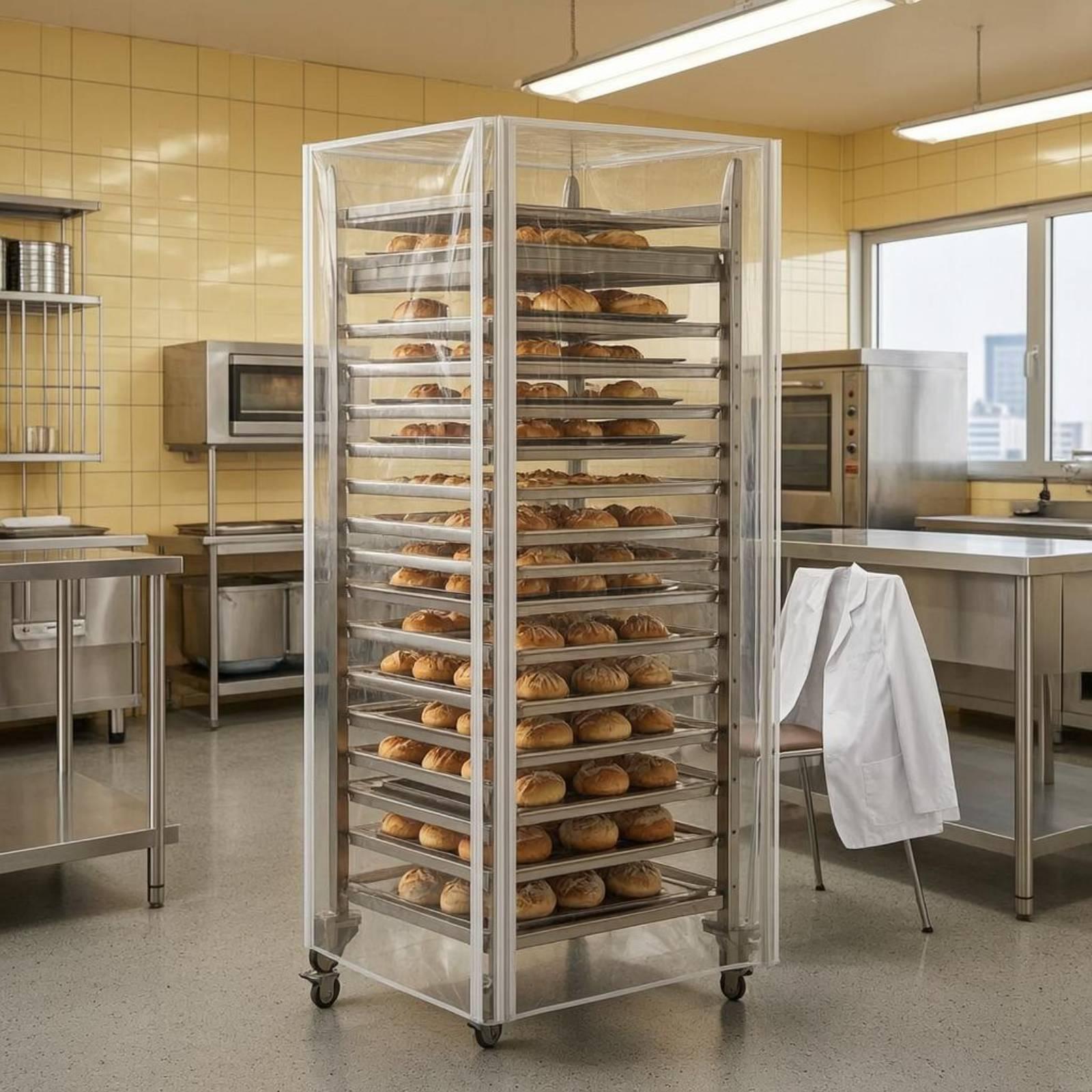 Capa Transparente Alta para Ba - Kitchen Baking Cart avaliação e preço